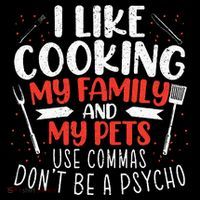 Use Commas Don't Be A Psycho Grammar Police English Teacher Poster