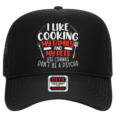 Use Commas Don't Be A Psycho Grammar Police English Teacher Trucker Hat