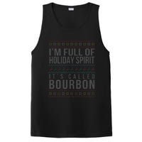 Ugly Christmas Drinking Funny Bourbon Holiday Party PosiCharge Competitor Tank