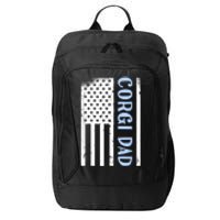 USA Corgi Design For Men Men Corgi Outfit USA Corgi City Backpack