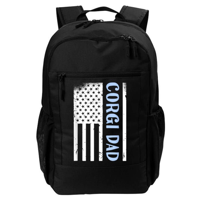 USA Corgi Design For Men Men Corgi Outfit USA Corgi Daily Commute Backpack