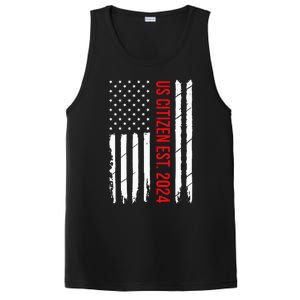 Us Citizenship Decoration American New Usa Citizen PosiCharge Competitor Tank