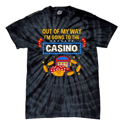 Unny Casino Design For Men Women Casino Gambler Gambling Tie-Dye T-Shirt