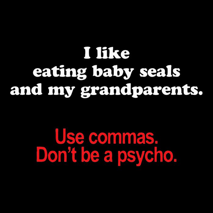 Use Commas Dont Be A Psycho Funny Grammar Police Wool Snapback Cap