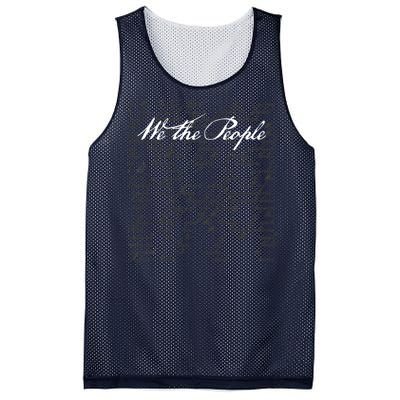 US Constitution Day We The People Mesh Reversible Basketball Jersey Tank