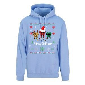 Ugly Christmas Dentist Th Dental Hygienist Assistant Gift Unisex Surf Hoodie