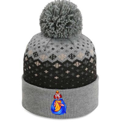 Ugly Clown Eating Pizza The Baniff Cuffed Pom Beanie