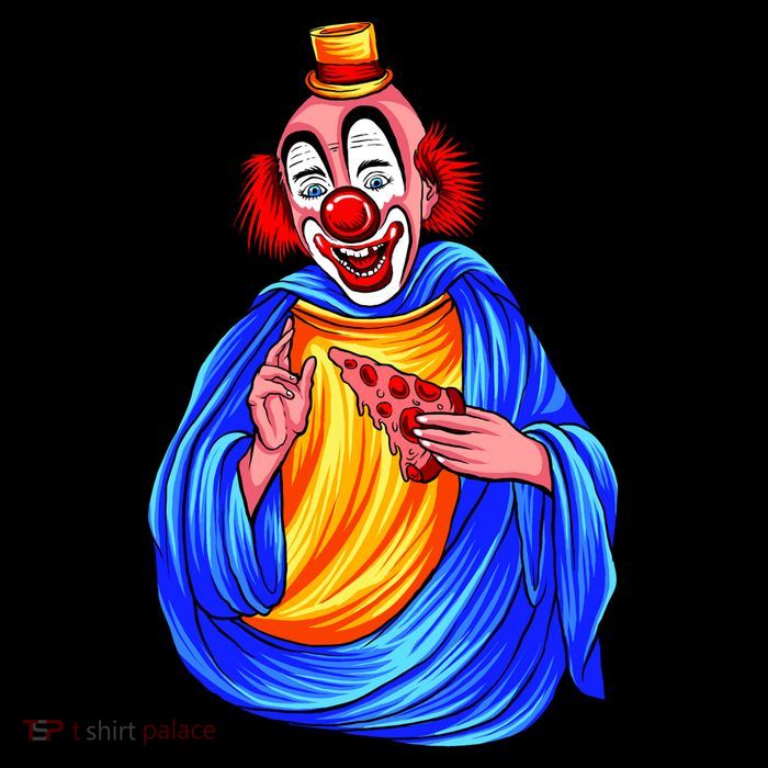 Ugly Clown Eating Pizza Impact Tech Backpack