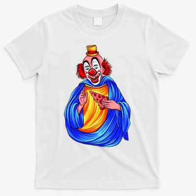 Ugly Clown Eating Pizza T-Shirt