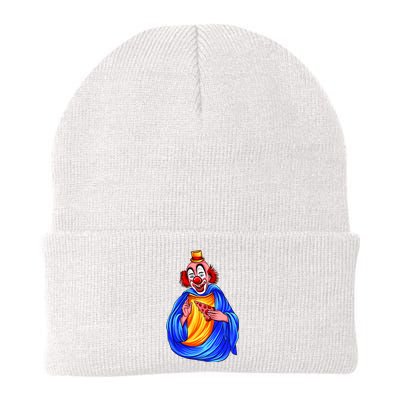 Ugly Clown Eating Pizza Knit Cap Winter Beanie