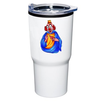 Ugly Clown Eating Pizza Tumbler