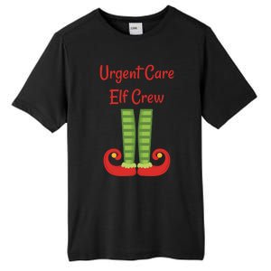 Urgent Care Elf Crew Christmas Gift Tall Fusion ChromaSoft Performance T-Shirt