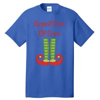 Urgent Care Elf Crew Christmas Gift Tall T-Shirt