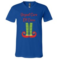 Urgent Care Elf Crew Christmas Gift V-Neck T-Shirt