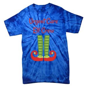 Urgent Care Elf Crew Christmas Gift Tie-Dye T-Shirt