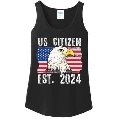 Us Citizen Est 2024 Citizenship New Usa Citizen Ladies Essential Tank