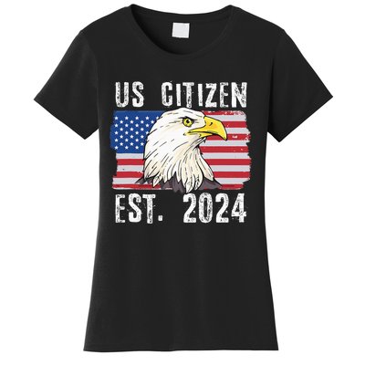 Us Citizen Est 2024 Citizenship New Usa Citizen Women's T-Shirt