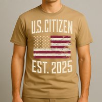 US Citizen Est 2025 Immigrant American Flag Citizenship T-Shirt