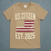 US Citizen Est 2025 Immigrant American Flag Citizenship T-Shirt