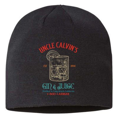 Uncle CalvinS Est 1994 Gin & Juice Retro Apparel Sustainable Beanie