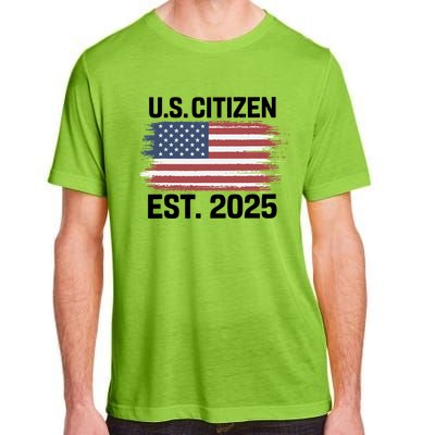 Us Citizen Est 2025 Immigrant American Flag Citizenship Adult ChromaSoft Performance T-Shirt