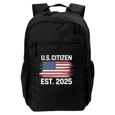 Us Citizen Est 2025 Immigrant American Flag Citizenship Backpack