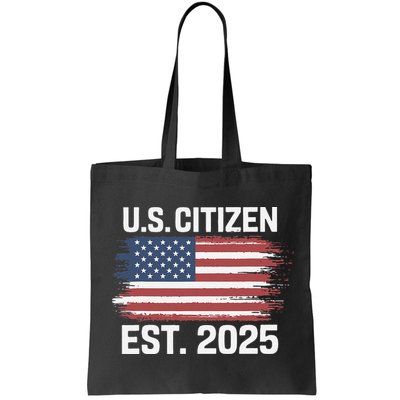 Us Citizen Est 2025 Immigrant American Flag Citizenship Bag