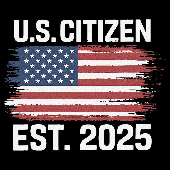 Us Citizen Est 2025 Immigrant American Flag Citizenship Bag