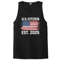 Us Citizen Est 2025 Immigrant American Flag Citizenship PosiCharge Competitor Tank