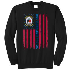 USS Copeland FFG25 Guided Missile Frigates Ship Veteran Tall Sweatshirt