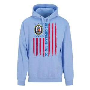 USS Copeland FFG25 Guided Missile Frigates Ship Veteran Unisex Surf Hoodie