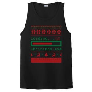 Ugly Christmas Funny Computer Geeky Loading Holiday Party Funny Gift PosiCharge Competitor Tank