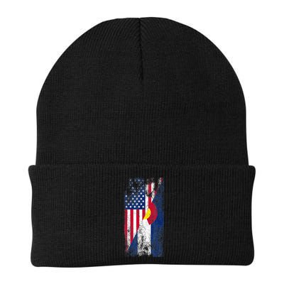 USA Colorado Flags United States Of America Coloradans Beanie