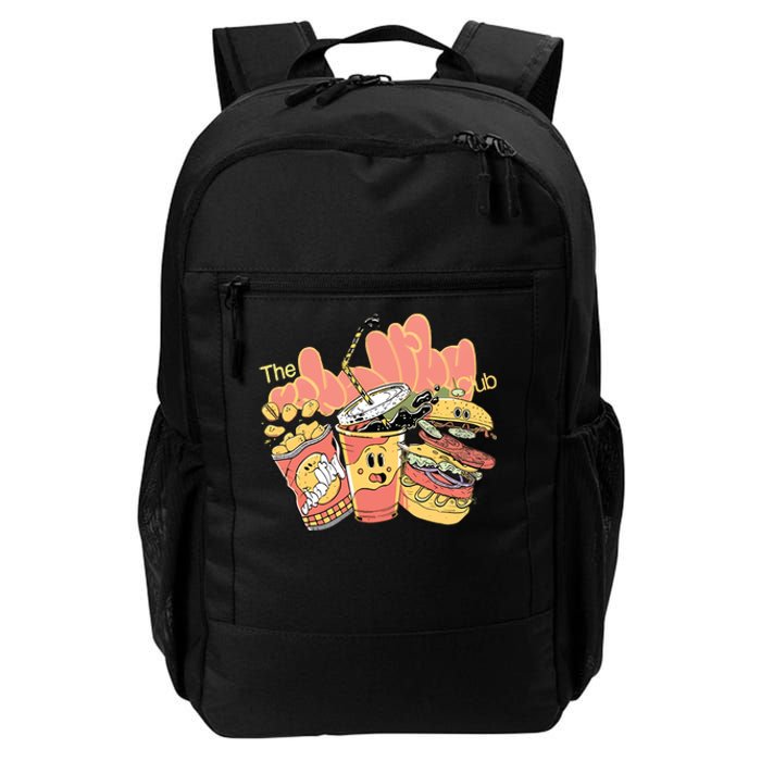 Unhealthy Club Fast Food Daily Commute Backpack