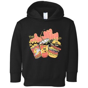 Unhealthy Club Fast Food Toddler Hoodie