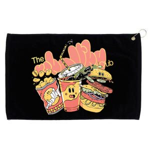 Unhealthy Club Fast Food Grommeted Golf Towel