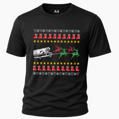 Ugly Christmas For Camping Trailer Camper Funny Gift Performance Shirt