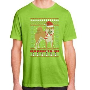 Ugly Christmas Funny Holiday Dog Lover Xmas Gift Adult ChromaSoft Performance T-Shirt