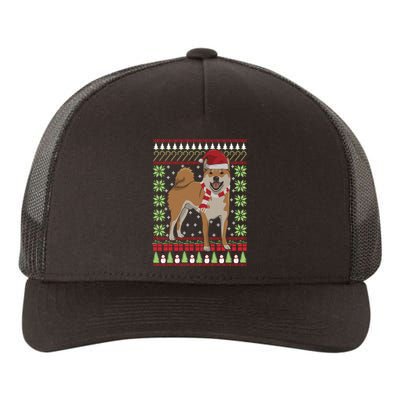 Ugly Christmas Funny Holiday Dog Lover Xmas Gift Yupoong Adult 5-Panel Trucker Hat