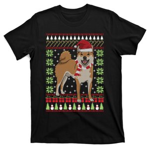 Ugly Christmas Funny Holiday Dog Lover Xmas Gift T-Shirt