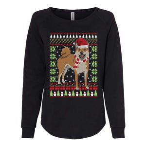 Ugly Christmas Funny Holiday Dog Lover Xmas Gift Womens California Wash Sweatshirt