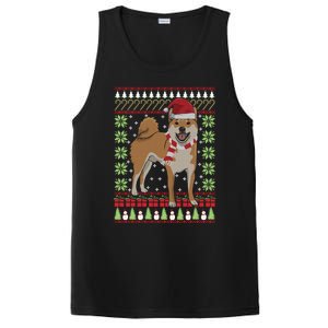 Ugly Christmas Funny Holiday Dog Lover Xmas Gift PosiCharge Competitor Tank