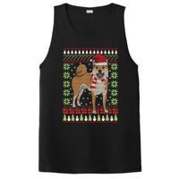 Ugly Christmas Funny Holiday Dog Lover Xmas Gift PosiCharge Competitor Tank