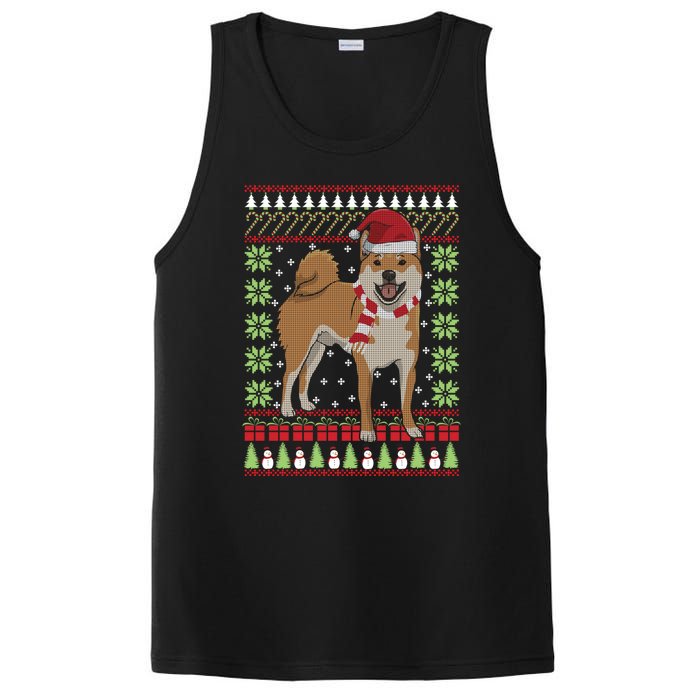 Ugly Christmas Funny Holiday Dog Lover Xmas Gift PosiCharge Competitor Tank