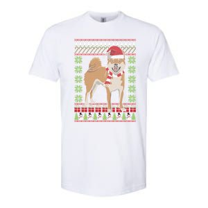 Ugly Christmas Funny Holiday Dog Lover Xmas Gift Softstyle CVC T-Shirt