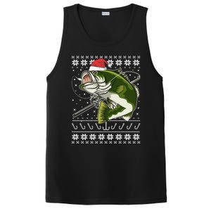 Ugly Christmas Fishing Gift PosiCharge Competitor Tank