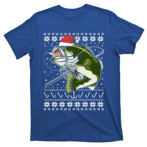 Ugly Christmas Fishing Gift T-Shirt