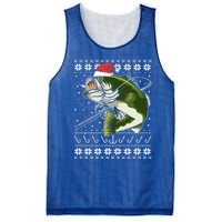 Ugly Christmas Fishing Gift Mesh Reversible Basketball Jersey Tank