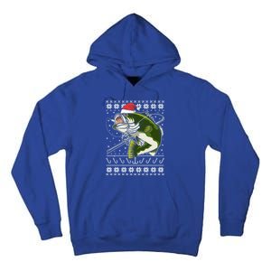 Ugly Christmas Fishing Gift Tall Hoodie