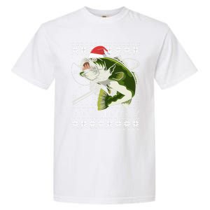 Ugly Christmas Fishing Gift Garment-Dyed Heavyweight T-Shirt